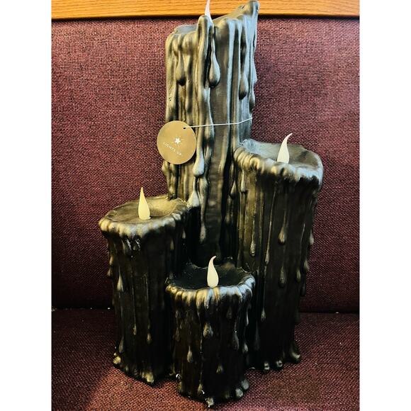 Halloween Gothic light up candelabra lots of detail - Picture 6 of 12